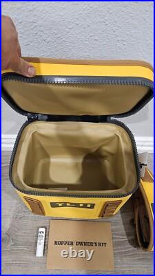 YETI Hopper Flip 8 Soft Cooler Alpine Yellow Discontinued Color BB6
