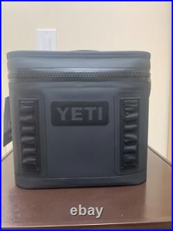 YETI Hopper Flip 8 Soft Cooler BLACK NEW FREE SHIPPING