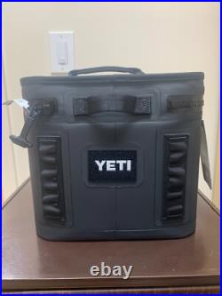 YETI Hopper Flip 8 Soft Cooler BLACK NEW FREE SHIPPING