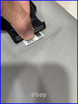 YETI Hopper Flip 8 Soft Cooler FOG GRAY? Tahoe Blue? & Shoulder Strap NICE! EUC