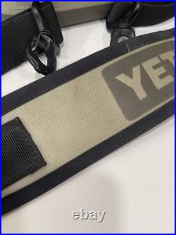 YETI Hopper Flip 8 Soft Cooler? Fog Gray Tahoe Blue With Shoulder Strap & Bag