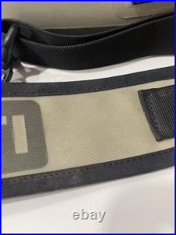 YETI Hopper Flip 8 Soft Cooler? Fog Gray Tahoe Blue With Shoulder Strap & Bag