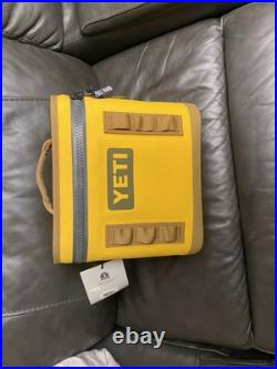 YETI Hopper Flip 8 Soft Cooler -NEVER USED- Alpine Yellow Discontinued Color