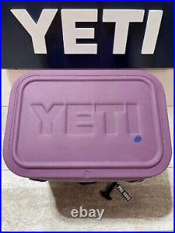 YETI Hopper Flip 8 Soft Cooler NORDIC PURPLE NWOTs+Sunrise&custom Aftermkt patch