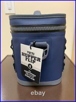 YETI Hopper Flip 8 Soft Cooler Navy NEW FREE SHIPPING