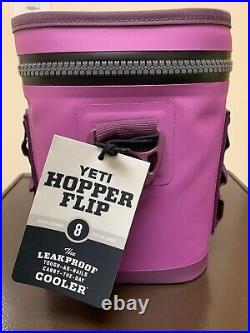 YETI Hopper Flip 8 Soft Cooler Nordic Purple NEW FREE SHIPPING
