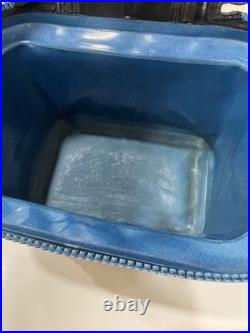 YETI Hopper Flip 8 Soft Portable Cooler? Fog Gray Tahoe Blue With Shoulder Strap