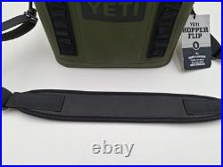 YETI Hopper Flip 8 Soft-Side Cooler, Olive / Black 100% Leakproof, NWT