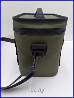 YETI Hopper Flip 8 Soft-Side Cooler, Olive / Black 100% Leakproof, NWT