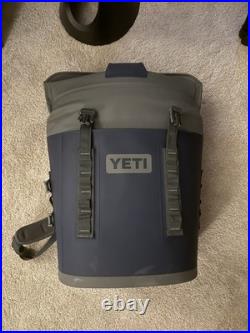 YETI Hopper M12 Soft Backpack Cooler Navy