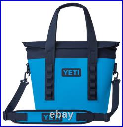 YETI Hopper M15 Soft Cooler Bag, Big Wave Blue Water Resistant