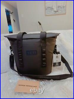 YETI Hopper M15 Soft Cooler With Strap Black Model HOPPM15 New With Tags