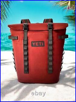 YETI Hopper M20 Backpack BRAND NEW IN BOX Wild Vine Red / Gray