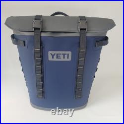 YETI Hopper M20 Soft Cooler Backpack Navy Leakproof, Magnetic Closure, Durable