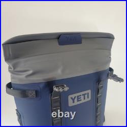 YETI Hopper M20 Soft Cooler Backpack Navy Leakproof, Magnetic Closure, Durable