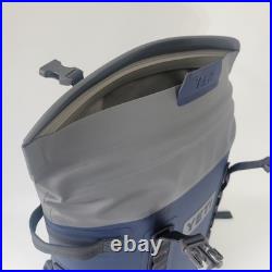 YETI Hopper M20 Soft Cooler Backpack Navy Leakproof, Magnetic Closure, Durable