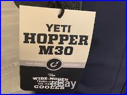 YETI Hopper M30 NAVY Soft Side Cooler BRAND NEW