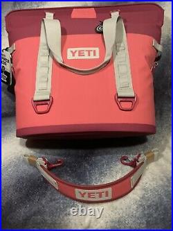 YETI Hopper M30 Portable Soft Cooler 7.2 gallons 20 cans 28lbs ice PINK NEW