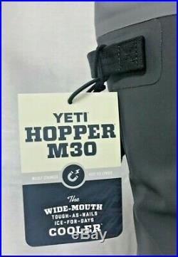 YETI Hopper M30 Portable Soft Cooler (Charcoal) 888830059807 NEW