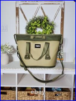 YETI Hopper M30 Portable Soft Cooler, Leakproof, Olive Green