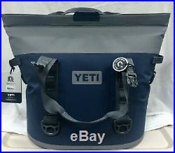 YETI Hopper M30 Portable Soft Cooler Navy 888830059821 NEW