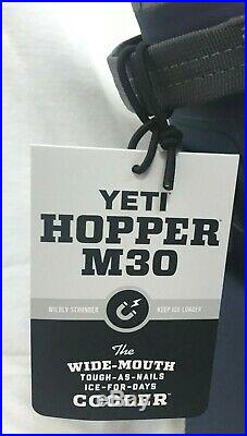 YETI Hopper M30 Portable Soft Cooler Navy 888830059821 NEW