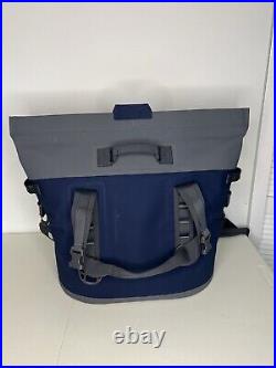 YETI Hopper M30 Soft Bag Cooler, Navy Blue & Grey Great Condition