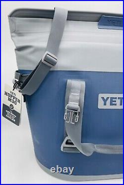 YETI Hopper M30 Soft Cooler Tote -Navy Blue Holds 20 Cans New With Tags