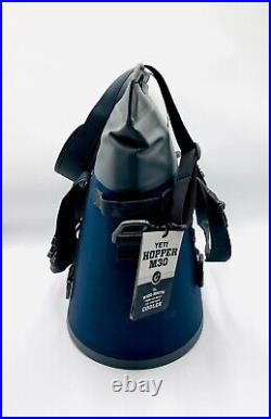 YETI Hopper M30 Soft Cooler Tote -Navy Blue Holds 20 Cans New With Tags