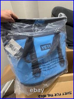 YETI Hopper M30 Soft-Sided Portable Cooler Big Wave Blue- New (9761)