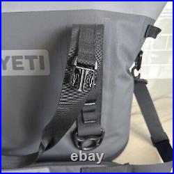 YETI Hopper M30 Tote Soft Cooler Charcoal Grey MSRP $350