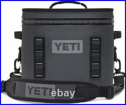 YETI Hopper Portable Cooler Flip 12, Charcoal, New