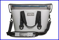 YETI Hopper Two 30 GRAY Cooler 100% Leakproof Soft Cooler NEW Free Shipping