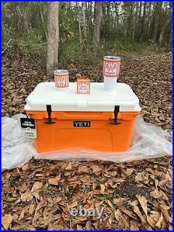 YETI KCO/WHITE What-a-Burger TRIBUTE COOLER TUNDRA 45 NWT CUSTOM