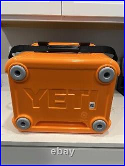 YETI KING CRAB ORANGE COOLER ROADIE 24 BRAND NEW In Box KCO Ships Fast From US