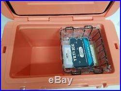 YETI Limited Edition CORAL Tundra 45 Cooler NEW in BOX + Free Opener & Koozi