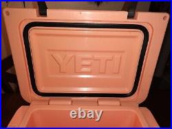 YETI Limited Edition Coral Roadie 20 Cooler