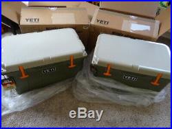 YETI Limited Edition High Country Tundra 45 Cooler, US Made, T-shirt & Camo Hat