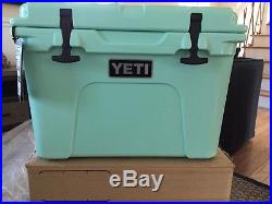 YETI Limited Edition Seafoam Green Tundra 35 Cooler New in original box