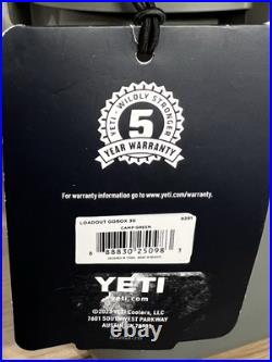 YETI Loadout Gobox 30 Camp Green Limited Edition Retired READ DESCRIPTION
