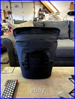 YETI M20 Backpack Cooler Black limited edition color. Black/ Dark Gray
