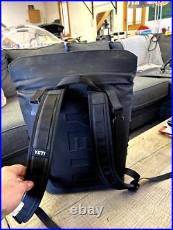 YETI M20 Backpack Cooler Black limited edition color. Black/ Dark Gray YETI M20 Backpack Cooler Black limited edition color. Black/ Dark Gray