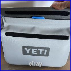 YETI New Sidekick Dry Fog Gray Waterproof Gear Bag Grey Tahoe Blue Rare