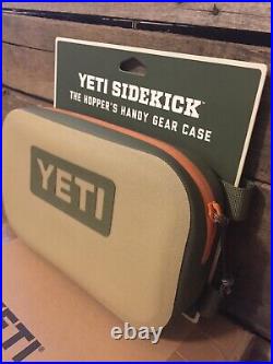 YETI Original FIRST GENERATION Zipper Sidekick for Hopper Tan Blaze Orange Pouch