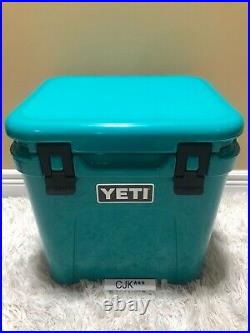 YETI ROADIE 24 HARD COOLER LTD. ED. AQUIFER BLUE! EXCELLENT used condition