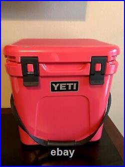 YETI ROADIE 24 Hard Cooler LTD ED/RETIRED COLOR BIMINI PINK STORE DISPLAY COOLER