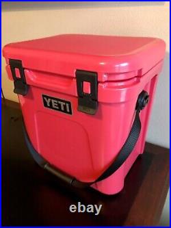 YETI ROADIE 24 Hard Cooler LTD ED/RETIRED COLOR BIMINI PINK STORE DISPLAY COOLER