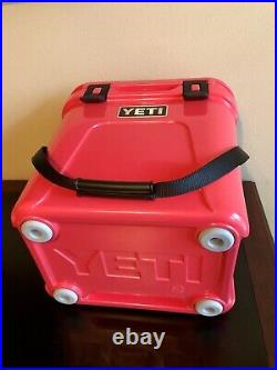 YETI ROADIE 24 Hard Cooler LTD ED/RETIRED COLOR BIMINI PINK STORE DISPLAY COOLER