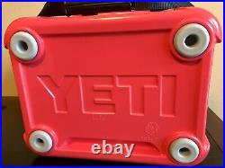 YETI ROADIE 24 Hard Cooler LTD ED/RETIRED COLOR BIMINI PINK STORE DISPLAY COOLER