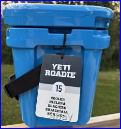 YETI Roadie 15 BIG WAVE BLUE? Hard Cooler RARE Limited Edition Color